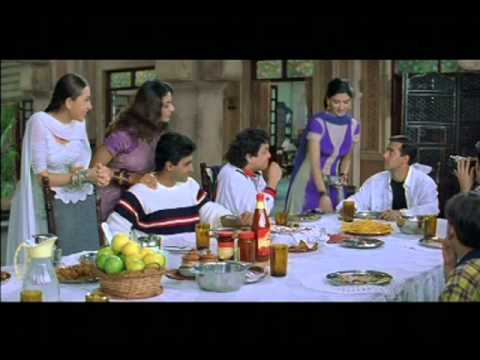 Sonali Bendre Serving Food To Salman Khan - Premaanuraagam - Romantic Scene