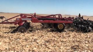 Fall work Case IH 9390 Krause Dominator