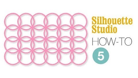 Silhouette Studio How-To 5 (circle pattern)
