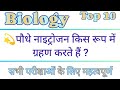 Biology GK Questions | विज्ञान के महत्वपूर्ण प्रश्न | Most important questions