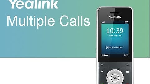 How to Make Multiple Calls: Yealink W60P / W56P Business IP DECT Phone