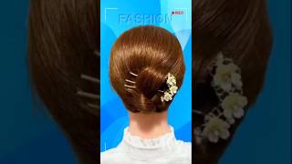 Easy Everyday Bun Tutorial ✨ Simple &amp; Cute Hairstyle #bunhairstyle #easyhair #updo #hairtutorial