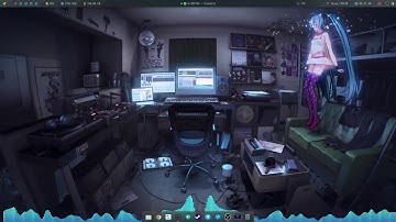 ArchCraft + Openbox + Komorebi + Bashtop + Lolcat