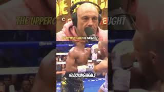 Mcgregor uppercut that hurts Mayweather