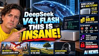 This Is INSANE! DeepSeek Put Near-Frontier AI On Your Desk! Runs Locally On A Mac Studio! AI NEWS