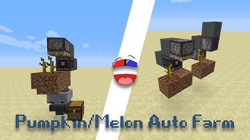 Minecraft 1.11 - Observer Block Pumpkin/Melon Farm