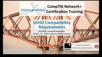 SOHO Compatibility Requirements - CompTIA Network+ N10-005: 2.6