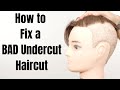 How to Fix a Bad Undercut Haircut - TheSalonGuy