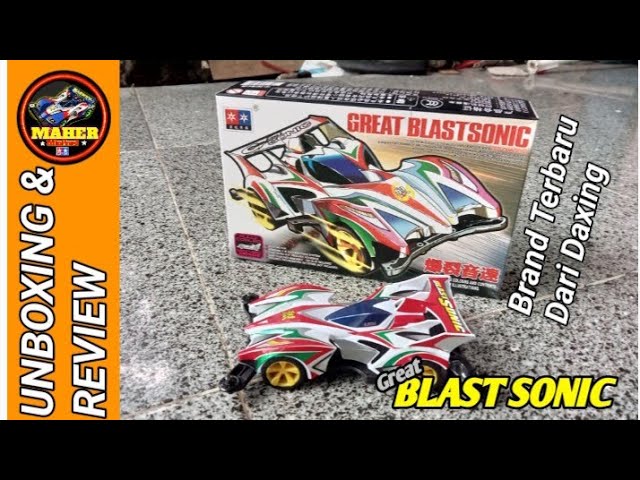 TAMIYA BLITZER-SONIC BLACK SPECIAL, UNBOXING