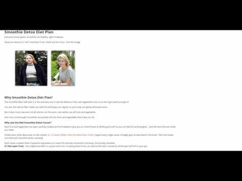 Smoothie Detox Diet Plan - Detox Smoothies