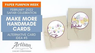 Make More Handmade Cards Using The Stamp Set From February 2022 Paper Pumpkin Kit - Stampin' Up! screenshot 2