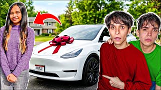 Lucas and Marcus - Dobre Brothers - The Ultimate Dream Car Surprise For My Sister