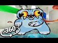 Derpy Tiger Dancing - Backrooms Waterpark (Found Footage) | 360° VR