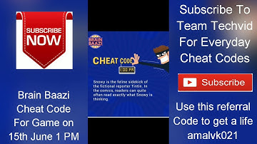 SOCIAL MEDIA BRAIN BAAZI CHEAT CODE FOR GAME ON 15TH JUNE 1 PM