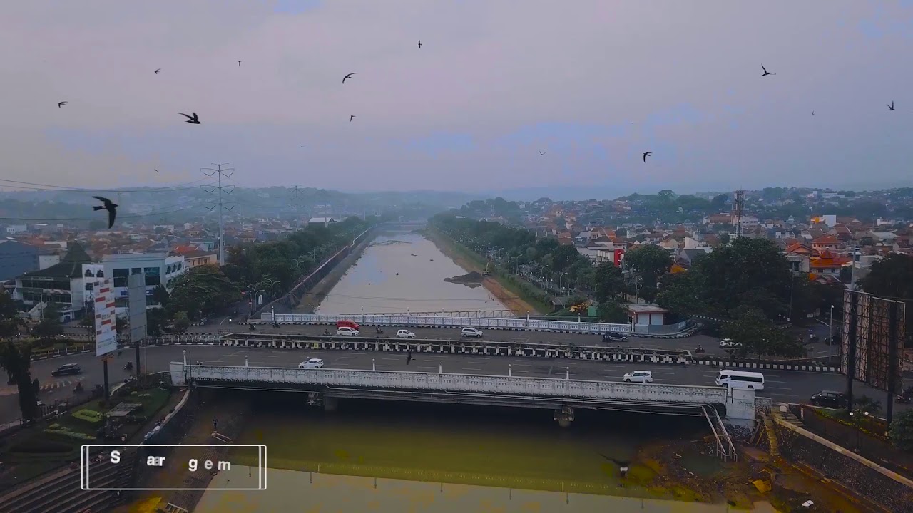 BRIDGE FOUNTAIN JEMBATAN BANJIR KANAL BARAT KOTA SEMARANG - YouTube