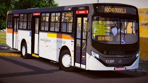 Proton Bus Simulator - Lançamento Caio Apache Vip V MB OF-1721L Bluetec 5 Padrão Santa Cruz Confira!