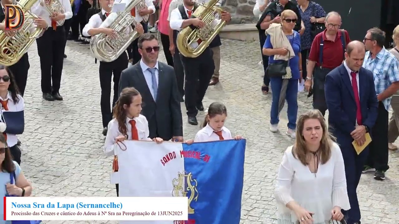 Sra da Lapa - Procissão das Cruzes em 10 de Junho de 2025