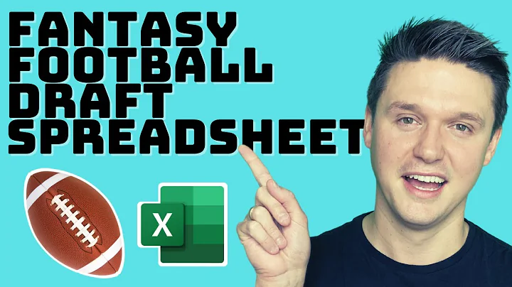 Master your fantasy football draft with this spreadsheet