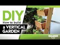 How to Build a Vertical Herb Garden Planter How to Build a Vertical Herb Garden Planter