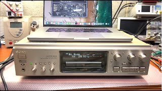 T-100 Audio Analyzer Vs Sony Mds-Ja333Es Minidisc Deck