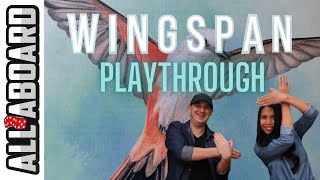 WINGSPAN | Board Game | 2 Player Playthrough | Two in the Bush