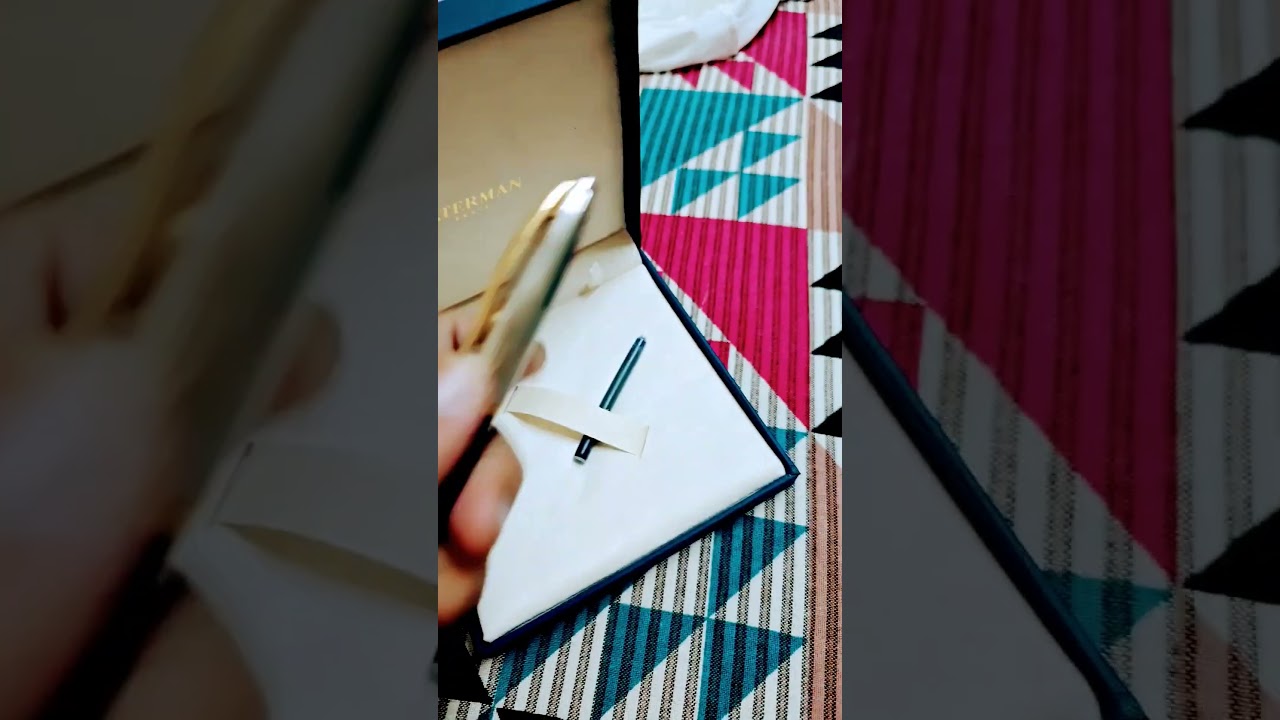 Waterman carene fountain pen 