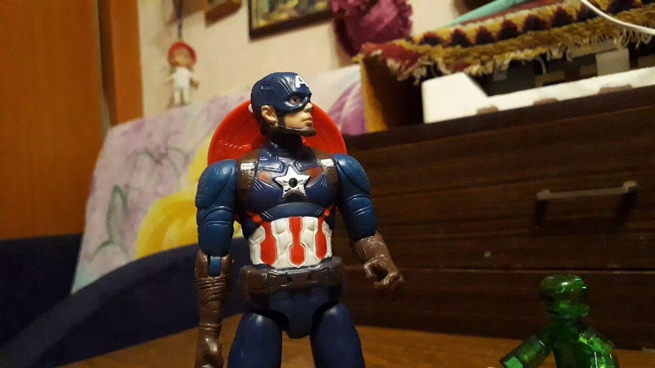 Стикбот и Капитан Америка  шоу