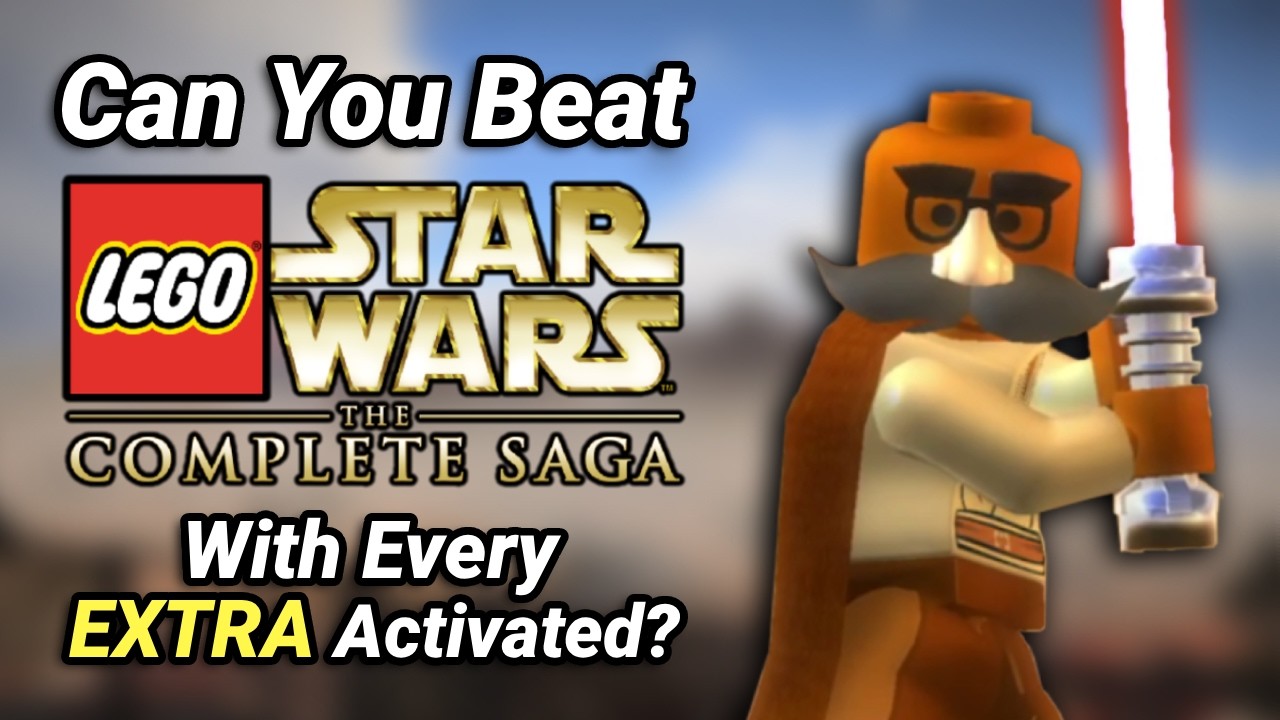 Can You Beat LEGO Star Wars With EVERY Extra Activated?