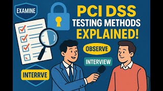 PCI DSS Testing Methods Explained: Examine, Observe, Interview + Real-World Examples