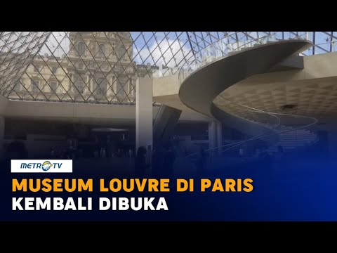 Museum Louvre Paris Kembali Dibuka