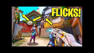 Craziest Valorant Flick Shots - Random Clips