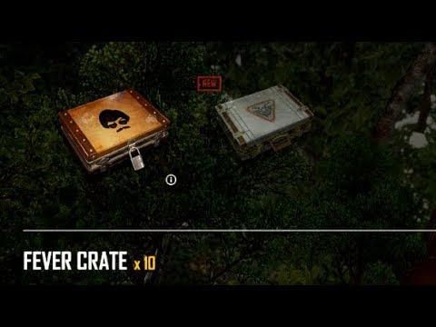 biker crate  New  Opening 4 Crates Fever and Biker Crate Player Unknown Battlegrounds PUBG Unknown