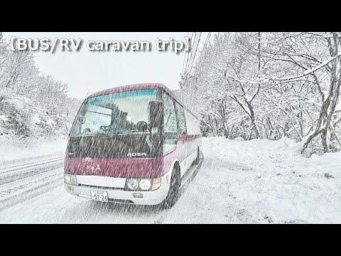 凍り付く車内｜氷点下のバス車中泊