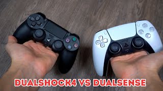 DUALSENSE PS5 ОБЗОР НА РУССКОМ! Сравнение с Dualshock 4 V2, кто круче?