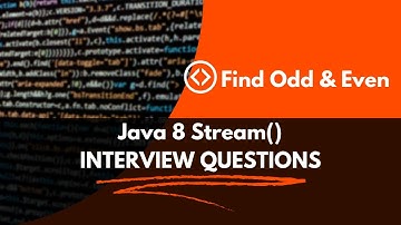 Java Streams: How to Filter Odd and Even Numbers from a List