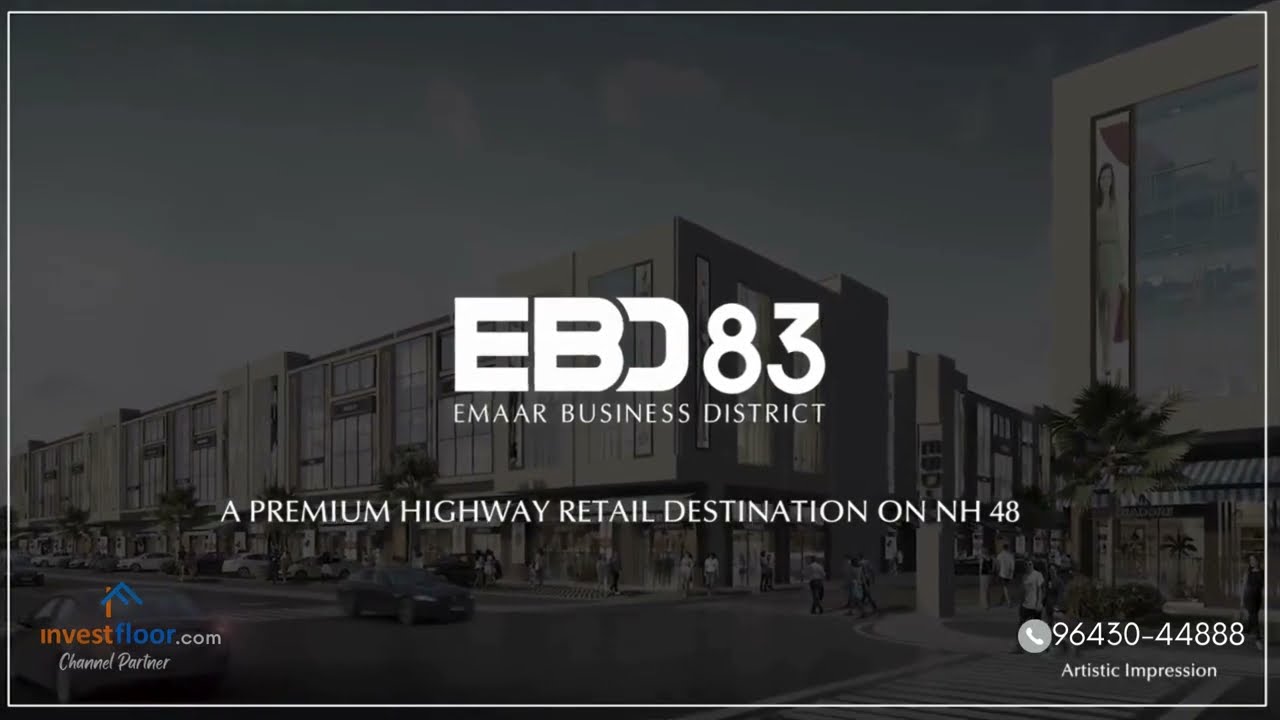 Emaar EBD 83 | Commercial Project | SCO plots | Investment Plans | Call Now 9643044888 | InvestFloor