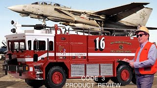 Airport Crash Tenders Put Out Disasters Code 3 Recreates Famous US Navy Oshkosh Crash Truck in 64th