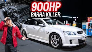 900HP SUPERCHARGED V8 HOLDEN COMMODORE SS - The SLEEPER Barra Killer