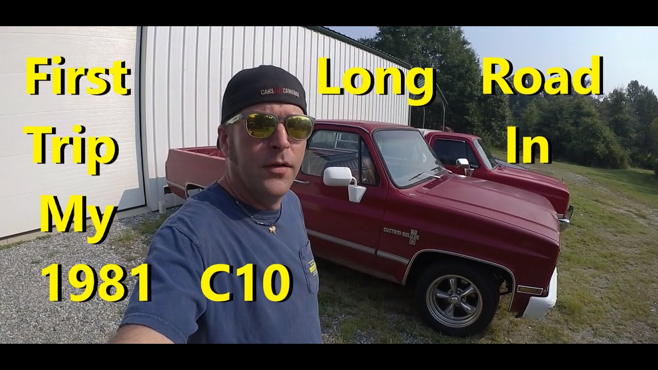 First Long Road Test With My 1981 Chevy Truck - YouTube