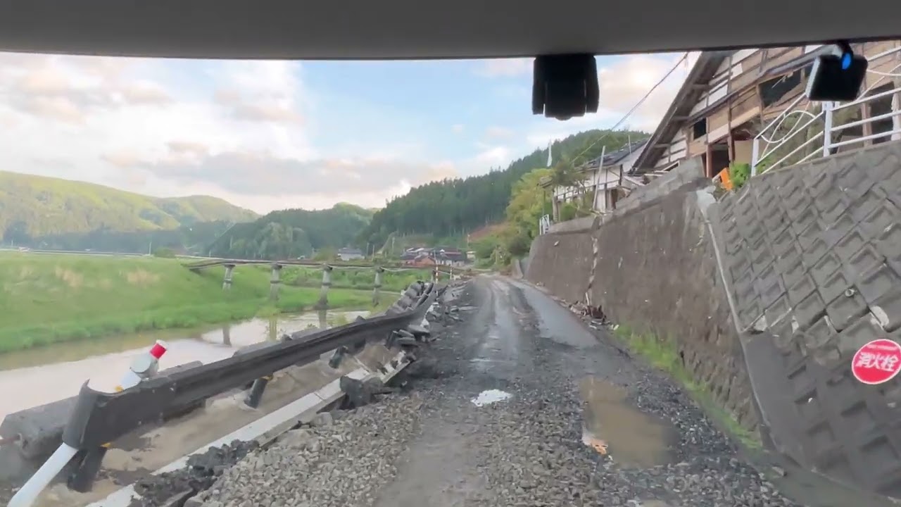 石川県輪島市町野町の状況 撮影5月13日