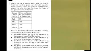 ACT Practice Math Test 1 - Question 3