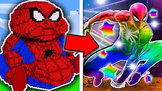 Upgrading SPIDERMAN Into FASTEST EVER In Minecraft!