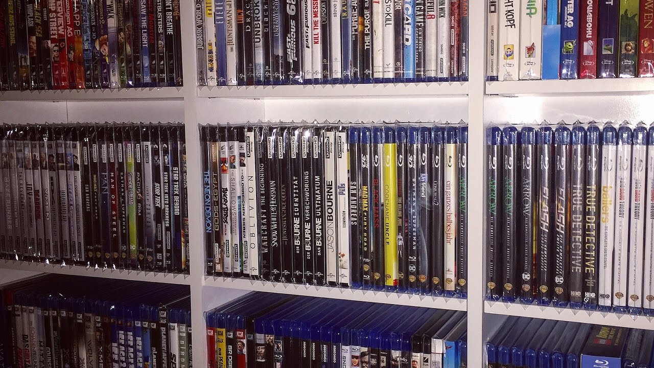 Meine BLU-RAY SAMMLUNG Overview (2017) 950+ Blu-Rays! - YouTube