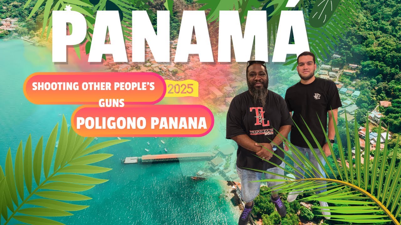 Anniversary in Panama 🇵🇦 + Hitting the Gun Range | POLÍGONO PANAMÁ Experience