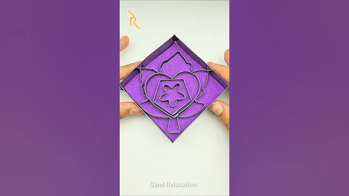 🍂🍁 Kinetic Sand Cutting ASMR SHAPES Satisfying Video #shorts