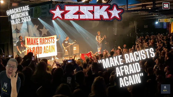 ZSK - "Make Racists Afraid Again" - 18.02.2023  - Backstage München - 25 Jahre ZSK