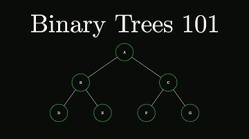 Data Structures - Binary Trees 101 (4K60fps)