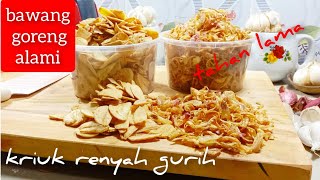 Resep Bawang Goreng Super Renyah | Pakai 2 Metode