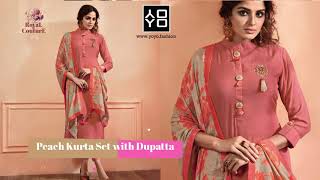 Plain Solid Kurta Sets with Dupatta - YOYO Fashion screenshot 3