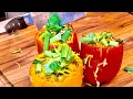 SIMPLE Stuffed Bell Peppers | How to make Stuffed Bell Peppers!